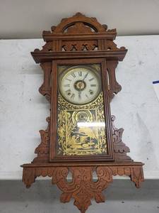 Antique E.N. Welch Auditorium Wall Clock
