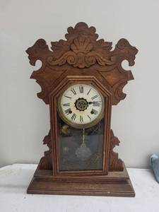 Antique Waterbury Clock Company Shelf Clock