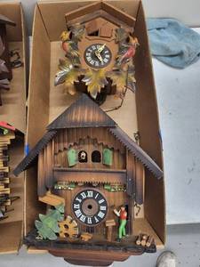 German Cuckoo Clock Pair