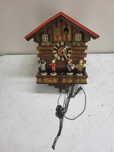 Kuner Cuckoo Clock With 3 Weights