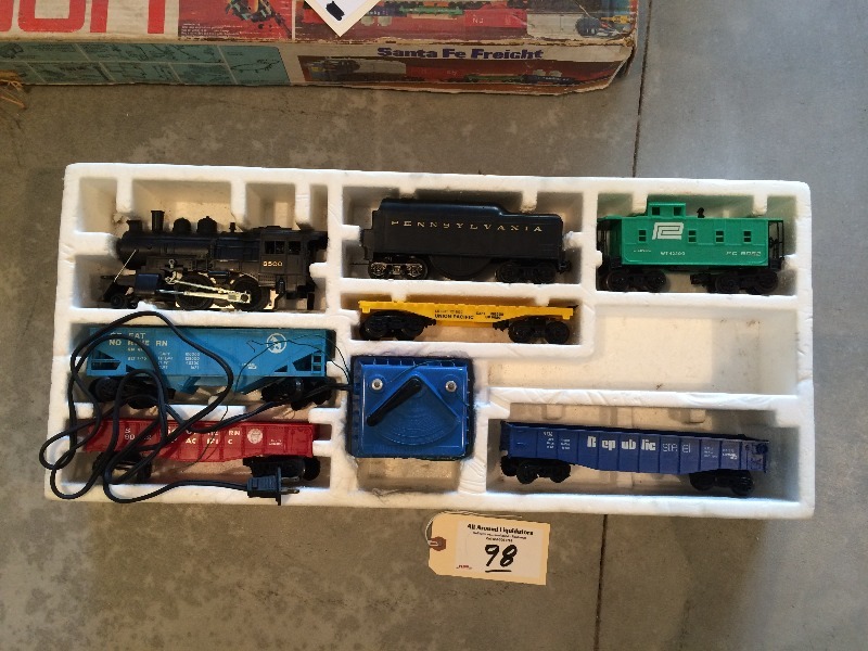 lionel thunderball freight train set