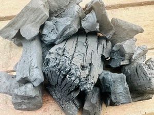 4 BAGS Extra Large LUMP CHARCOAL - 18# in each