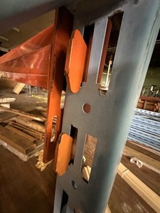 8 ft PALLET RACKING Section - 2 uprights, 4 beams
