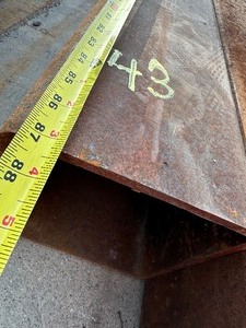 7 x 7 SQUARE TUBING - 7ft  - 516