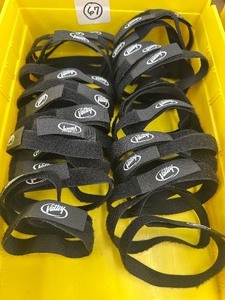 (32) wMulti Purpose VELCRO STRAPS approx 15.75 long - Valley