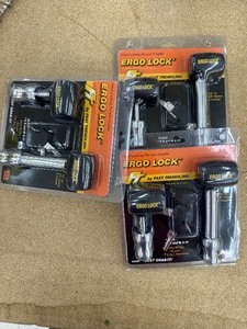 LOT of 3 - ERGO LOCK Anti-theft system for Receiver Hitches