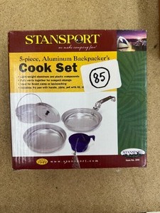 Stansport 5pc Backpackers Nesting COOK SET