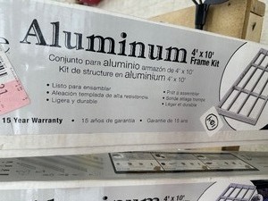 Playstar ALUMINUM FRAME KIT for Dock Section - 4 x 10