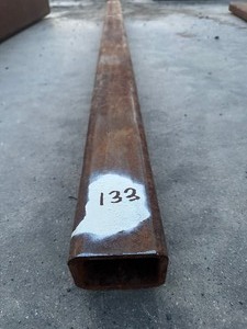 3 x 4 OD RECTANGULAR TUBING - 82.5 in L (516 wall)