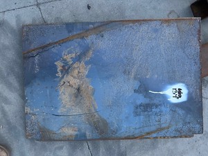 FORMED STEEL - Roughly 37 in x 25 in