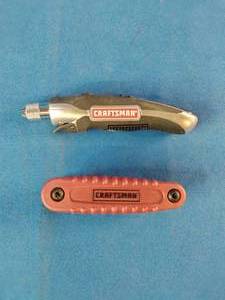 Craftsman Allen Wrench Set and Craftsman Tire Gauge