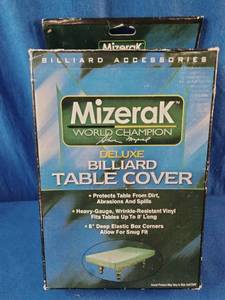 Mizerak Deluxe Billiard Table Cover