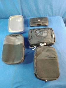 Everyday Carry (EDC) and organization pouches, including potential tactical or diabetic supply