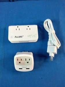 TESSAN and ALLWEI travel adapters