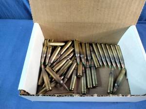 40 Rounds 5.56x45mm NATO M855 ammunition, commonly referred to as green tip ammunition due to the green paint on the tip of the projectile.