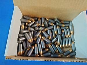 100 Rounds  9mm caliber ammunition.