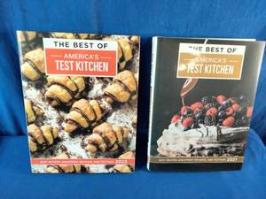 2 Annual culinary anthologies from the well-known media company Americas Test Kitchen.