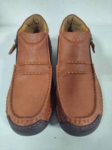 Caoutchouc Mens Casual Leather Shoes (Sz 12.5)