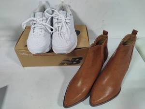 Womens Sz 7.5 New Balance Sneakers & Womens Sz 8 Ankle Boots