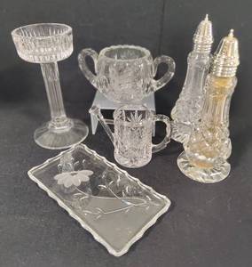 Assortment of Crystal Decor Pieces