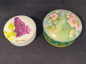 FloralFruit Trinket Boxes wLids