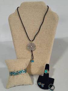 Sterline925 & Alpaca Southwestern Jewelry Lot