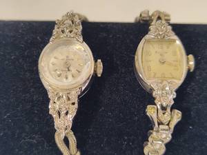 Helbros 12K RGP & Bulova 10K RGP Vintage Ladies Watches
