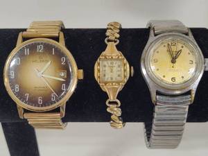 Ladies Helbros, Wadsworth & Sheraton Vintage Watches - All Working
