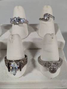 925 Sterling Assortment of Rings