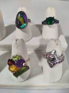 Lot of 925Sterling Rings