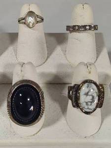 Lot of 925Sterling Rings