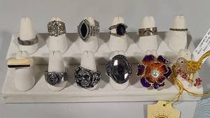 Lot of Costume Jewelry Rings