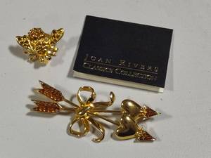 Joan Rivers Brooches
