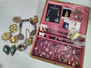 Large Lot of Asst Charms, Scarf & Shoe Clips