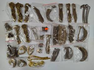 Large Lot of Asst Metal CharmsBookmarksetc