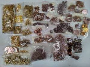 Huge Lot of Jewelry Making BeadsClasps