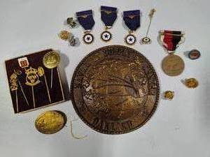 Lot of Military PinsMedalsetc