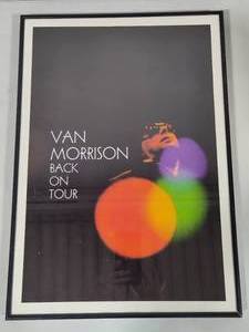 Van Morrison Back on Tour Framed Poster