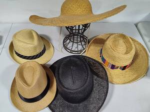 Assortment of Straw Hats