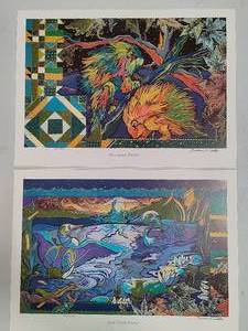 Porcupine Pieces & Late Night Loons SignedNumbered by Minnesota Artist Barbara Dettler