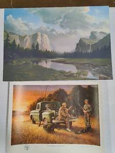 Yosemite State Park Landscape & Commerative Showcase Poster