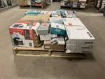 Massive Pallet of Brand Name Misc Faucets, Showers, Fixtures, Towel Bars, Bathroom Fans, Ceiling Fans, Lights, and More **Parts Only** (Great for eBay Sellers)