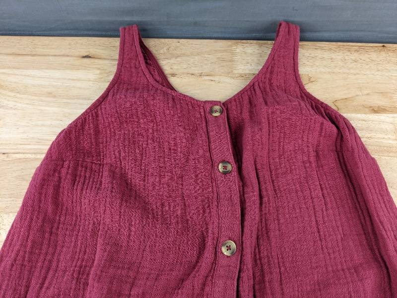 Isabel Jumpsuit Burgundy XS - Brand New