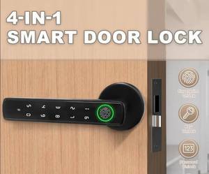 Tuya Smart Lock with Fingerprint, PIN, Key and App Unlock - Brand New