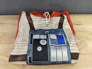 Graphic Droid Chest Panel Mens Hoodie, Size 5XL - Brand New