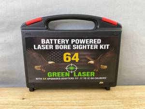 Laser Bore Sighter Kit with 64 Upgraded Adapters - Brand New