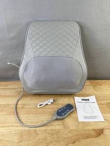 Multifunction Nuvrek Heated Multi-Speed Massage Pillow - Brand New