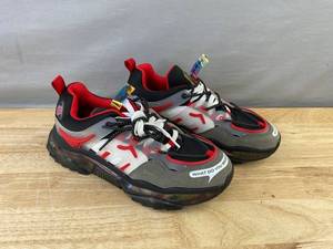 Grey and Red Sneakers Mens Size 11 - Brand New