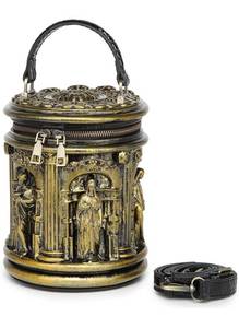 Ancient Mythical Sculpture Lantern Purse Handbag - Brand New