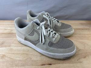 Nike Air Force 1 Grey Shoes, Mens Size 12 S